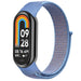 Xiaomi Smart Band 8 Nylonarmband (Hellblau)