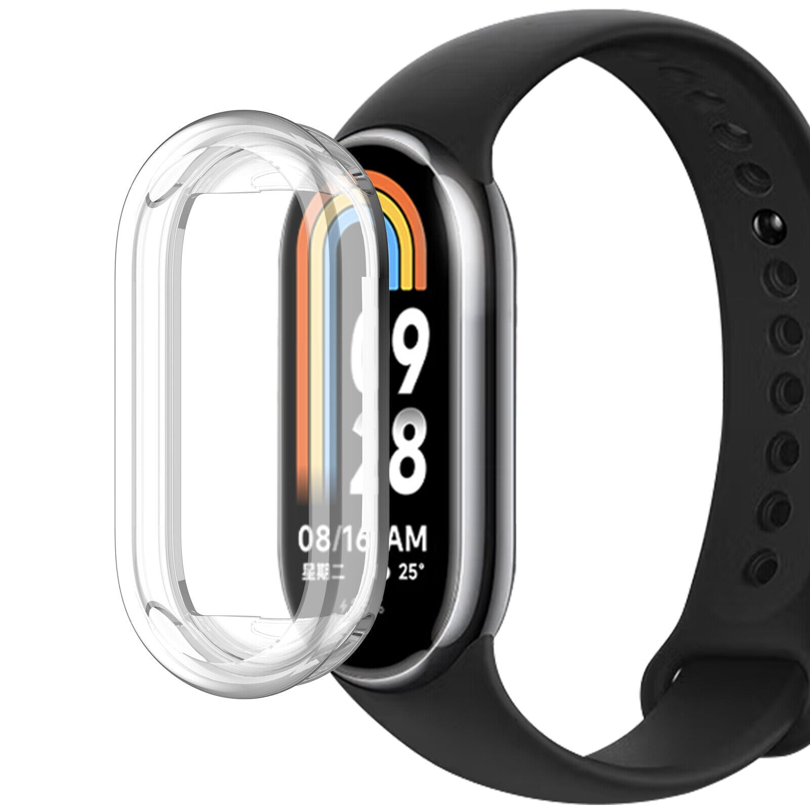 Coque de TPU Xiaomi Smart Band 9 (noir)