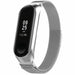 Bracelet Milanais Xiaomi Mi Band 3 / 4 (argent)