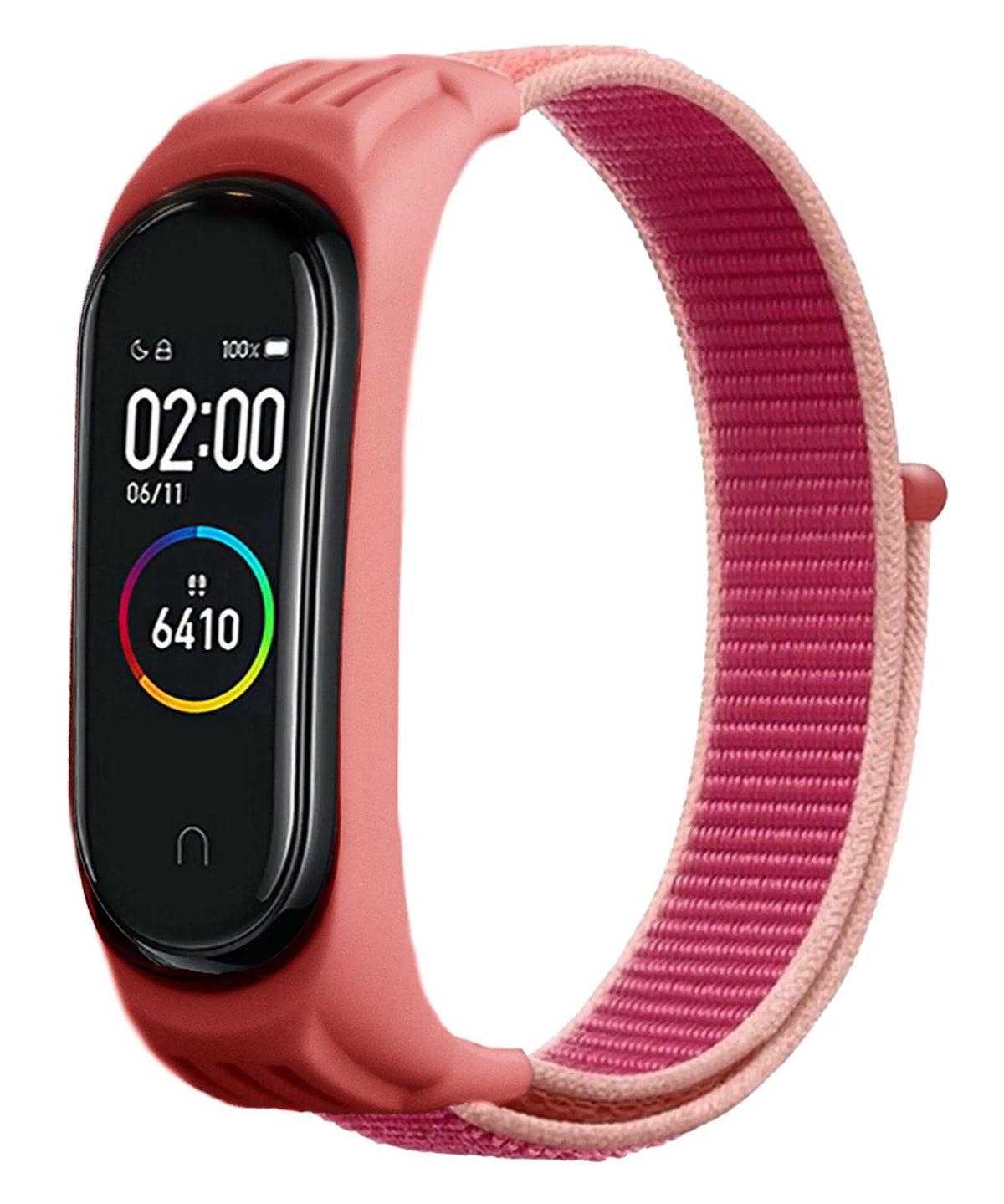 Nylon Strap, on a watch, 3/4 front view