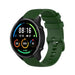 Xiaomi Mi Watch luxe siliconen bandje (legergroen)