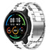 Bracelet acier Xiaomi Mi Watch (argent/blanc)