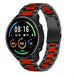 Xiaomi Mi Watch stalen band (zwart/rood)