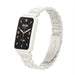 Bracelet acier Xiaomi Smart Band 7 Pro (blanc)