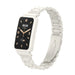 Bracelet acier Xiaomi Smart Band 7 Pro (blanc)