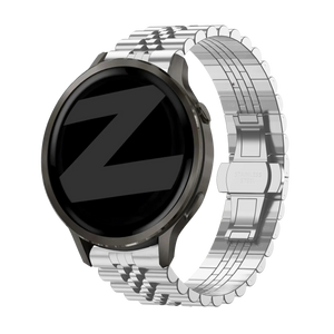 Bandz Bracelet acier 'Jubilee' Garmin Vivomove Trend (argent)