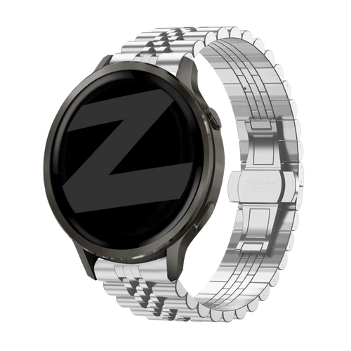 Bandz Garmin Approach J1 Stahlarmband 'Jubilee' (Silber)