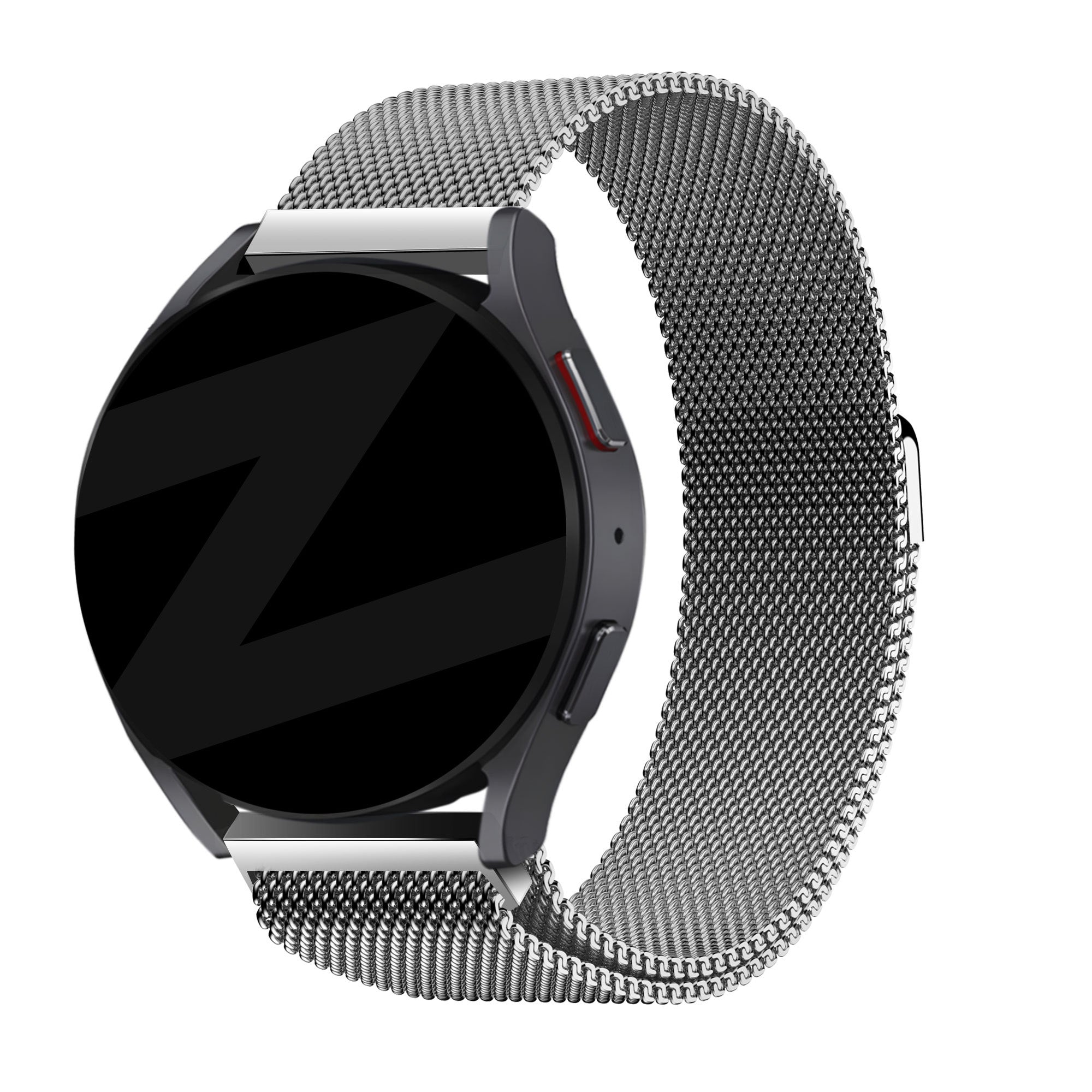 Bandz Garmin Venu Milanese Loop Armband (Silber)