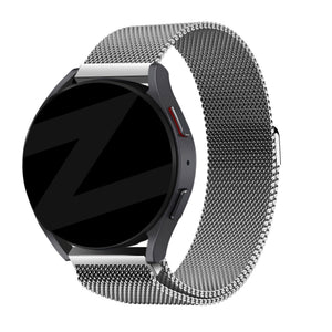 Bandz Garmin Vivomove Trend Milanese Loop Armband (Silber)
