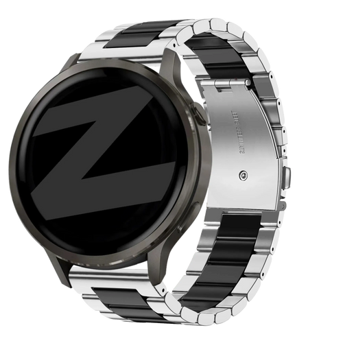 Bandz Correa acero 'Classic' Garmin Approach S42 (plateado/negro)
