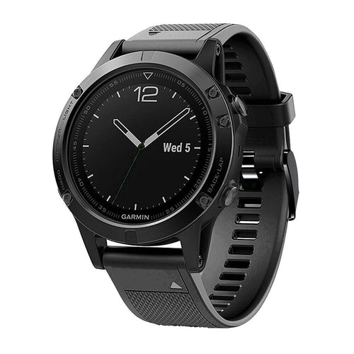 Garmin Descent G1 Silikonarmband (Schwarz)