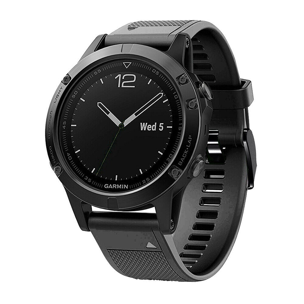 Garmin Descent G1 Silikonarmband (Schwarz)