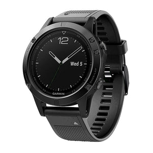 Garmin Approach S70 - 47mm Silikonarmband (Schwarz)