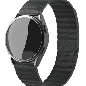 Correa cuero Loop Amazfit Bip 5 (negro)