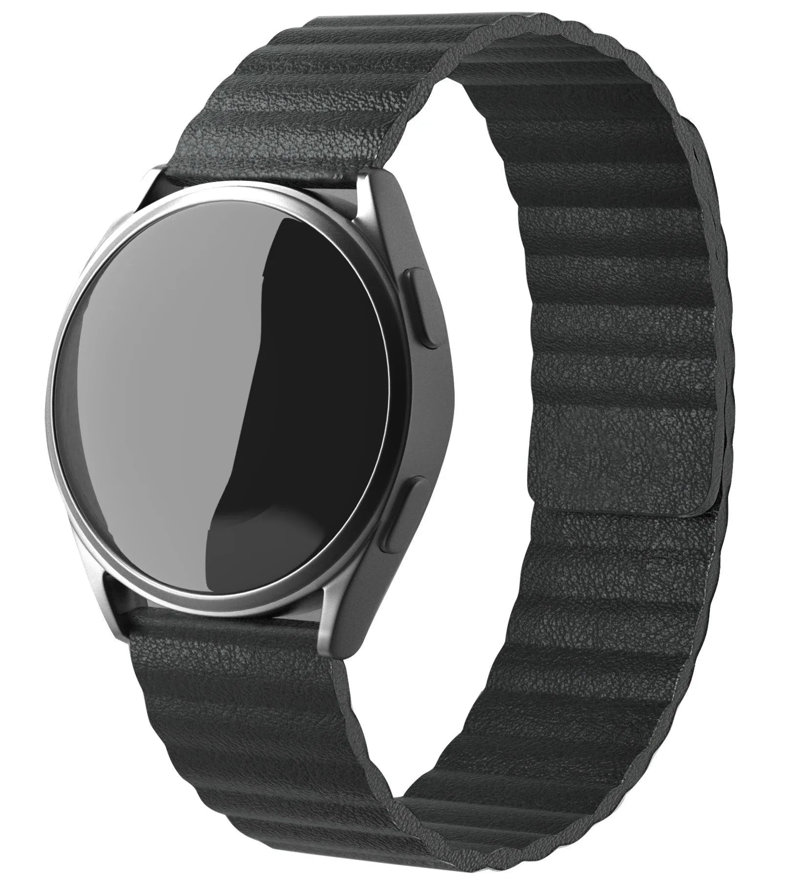 Polar Vantage V3 Leder Looparmband (Schwarz)
