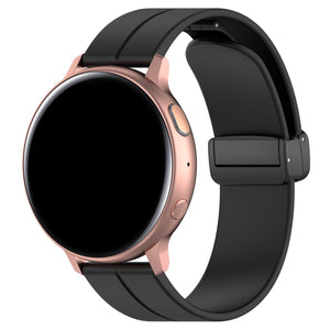 Amazfit Bip 5 D-Schnalle Silikonarmband (Schwarz)