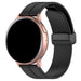 Samsung Galaxy Watch 46mm D-Schnalle Silikonarmband (Schwarz)
