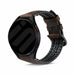 Samsung Galaxy Watch 7 - 40mm siliconen / leren bandje (bruin)