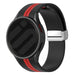 Samsung Galaxy Watch 7 44mm magnetische sport band (zwart/rood)