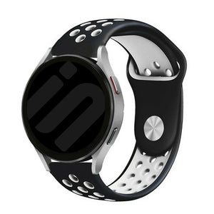 Amazfit Bip U (Pro) sport bandje (zwart/wit)