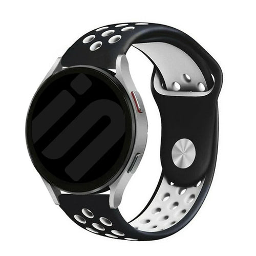 Amazfit Bip U (Pro) sport bandje (zwart/wit)