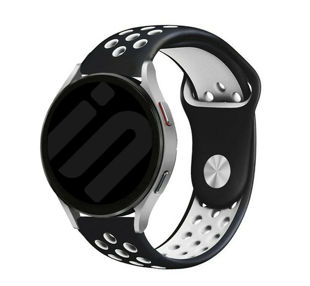 Amazfit Bip 5 Sport Strap (Black/White)