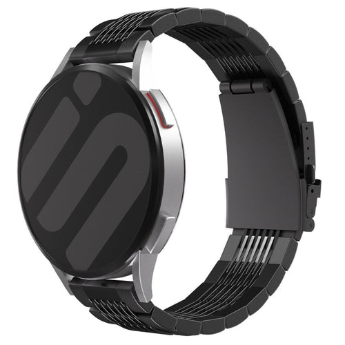 Huawei Watch GT 7 Pro Luxury Steel Link Strap (Black)