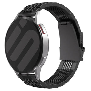 Correa acero con establones de lujo Amazfit Balance 2 (negro)