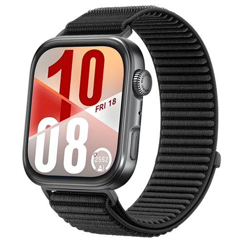 Bracelet nylon ondulé Huawei Watch Fit 5 (noir)