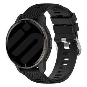Garmin D2 Air X10 Silikonarmband (Schwarz)