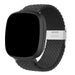 Fitbit Sense verstellbares geflochtenes Armband (Schwarz)