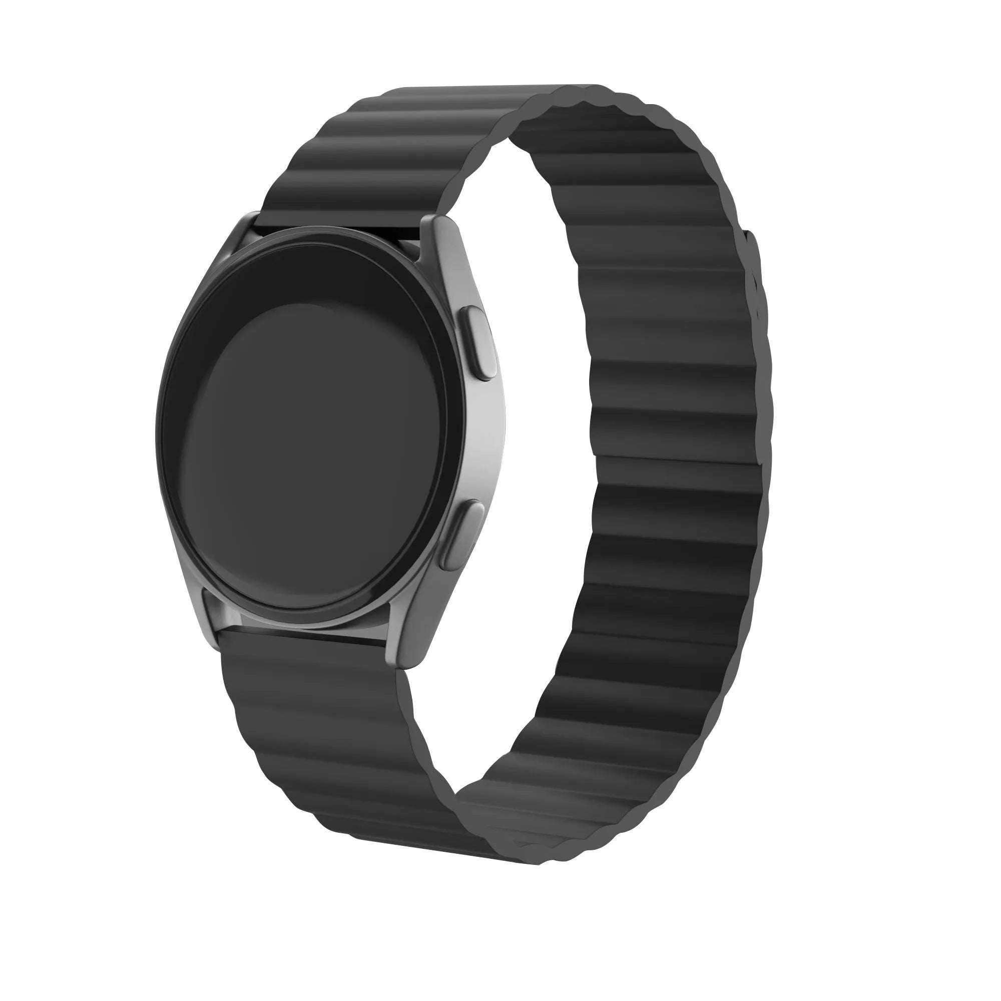 Amazfit Active Magnetic Silicone Strap (Black)