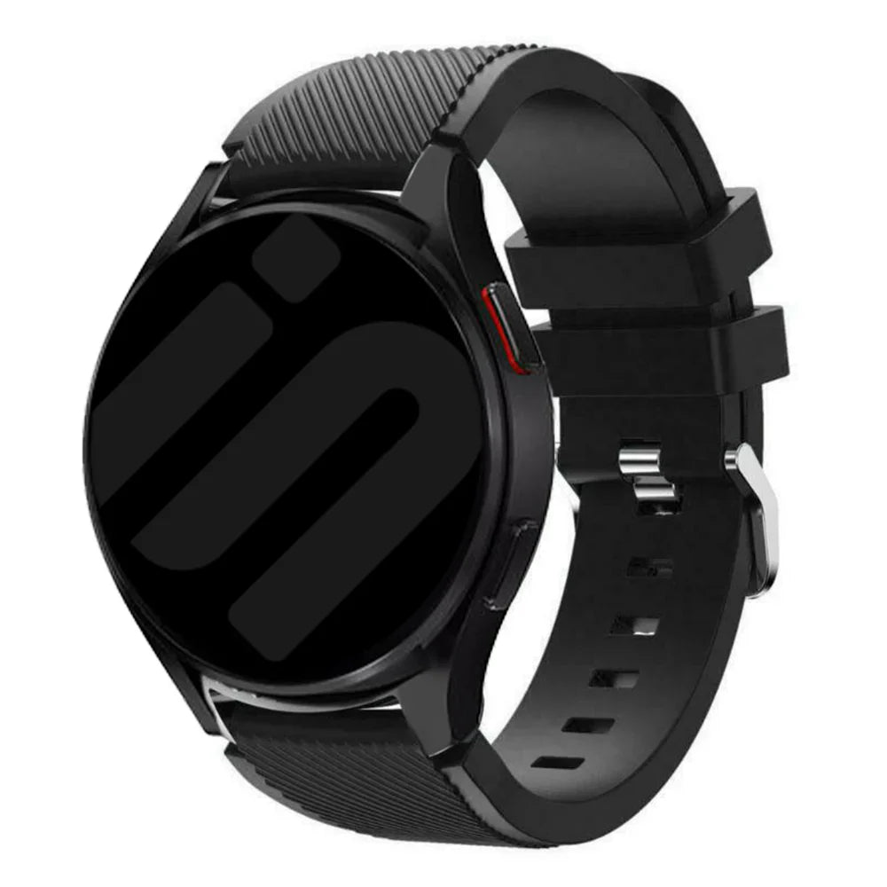 Bracelet silicone sergé Coros Pace 3 (noir)