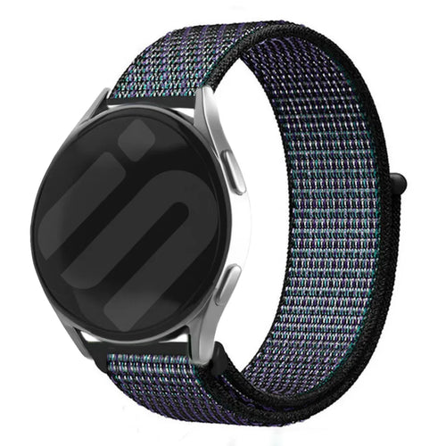 Amazfit Bip 5 Nylon Strap (Black/Blue)