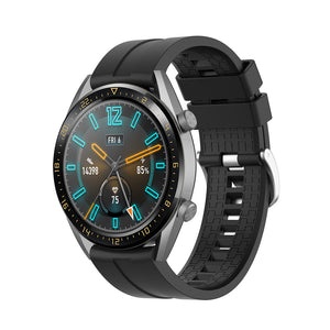 Bracelet silicone 'Extreme' Huawei Watch 5 - 46mm (noir)