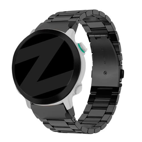 Bandz Garmin D2 Mach 2 - 47mm Stahlarmband 'Classic' (Schwarz)