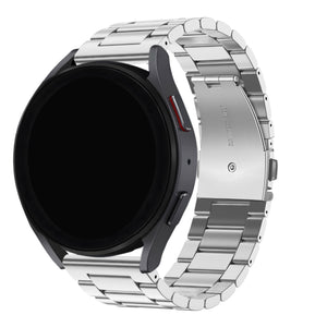 BALR Samsung Galaxy Watch 46mm stalen band (zilver)