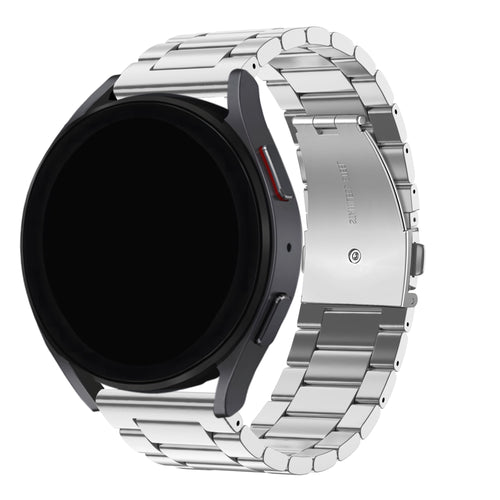 BALR Samsung Galaxy Watch 46mm stalen band (zilver)