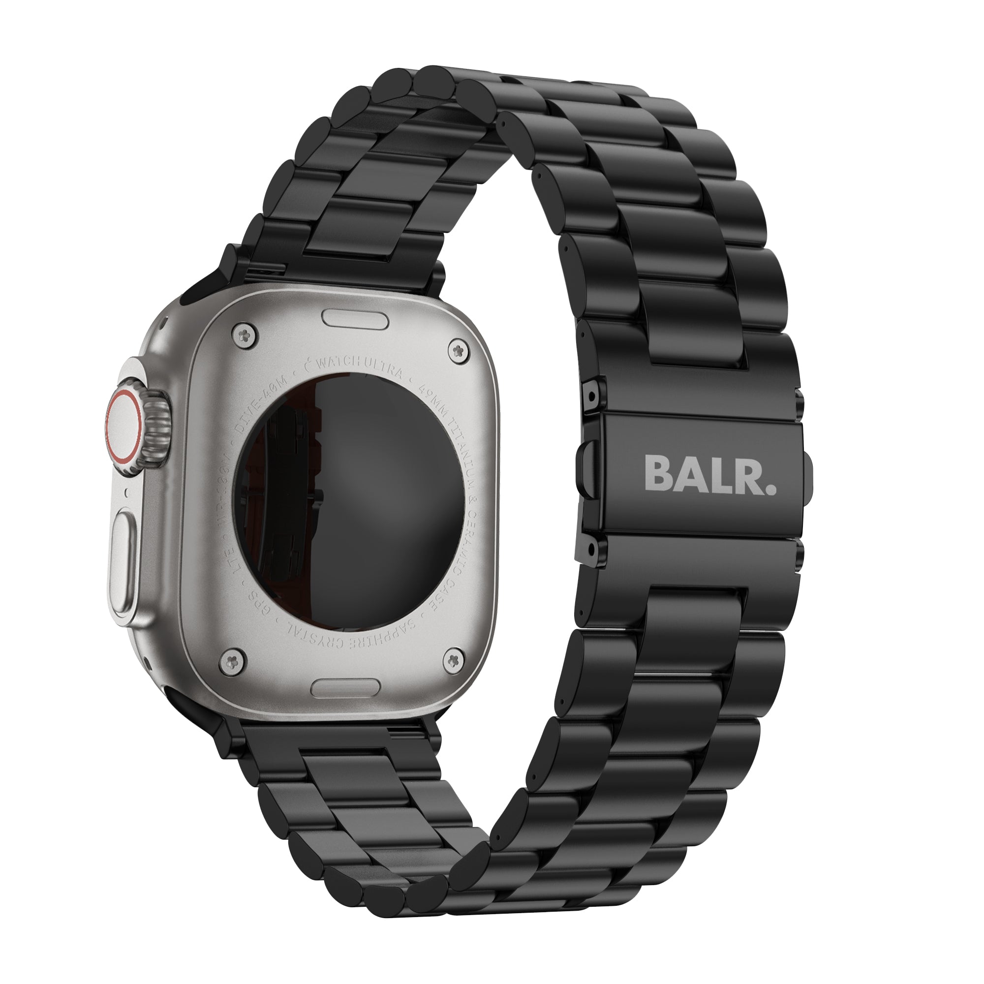 BALR Apple Watch Ultra Titanium Strap (Black)