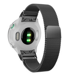 Bandz Correa milanesa loop Garmin Instinct E - 45mm (negra)