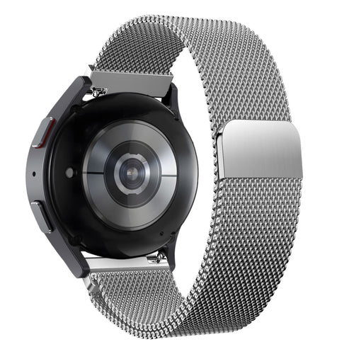 Bandz Correa milanesa Loop Amazfit Active 3 Premium (plata)