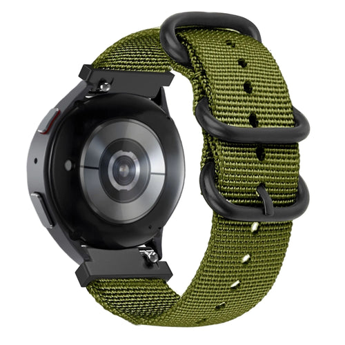 Bandz Suunto 9 Peak Pro Nylon Strap with Buckle (Green)