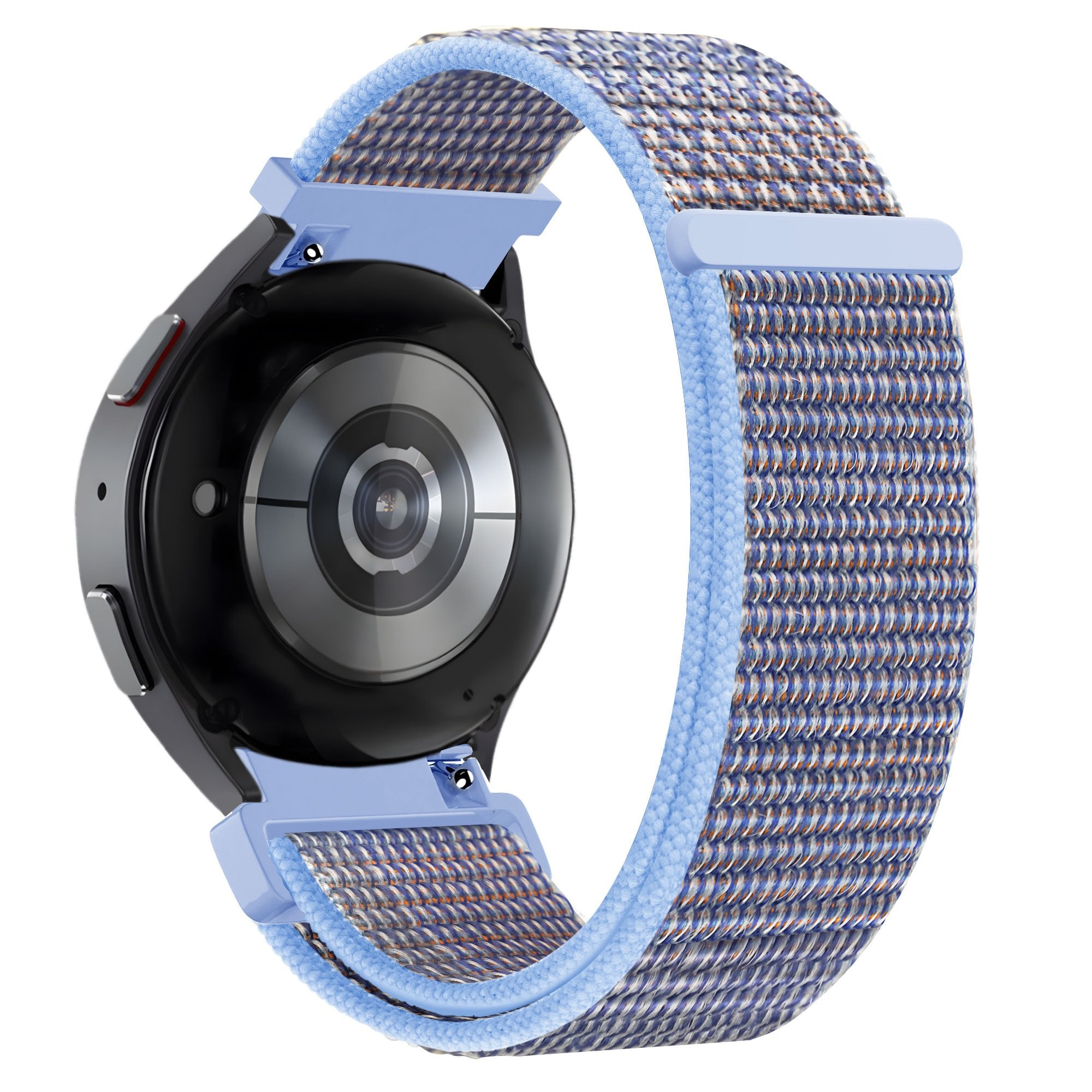 Bandz Garmin Vivomove HR Nylon Loop Armband (Azurblau)