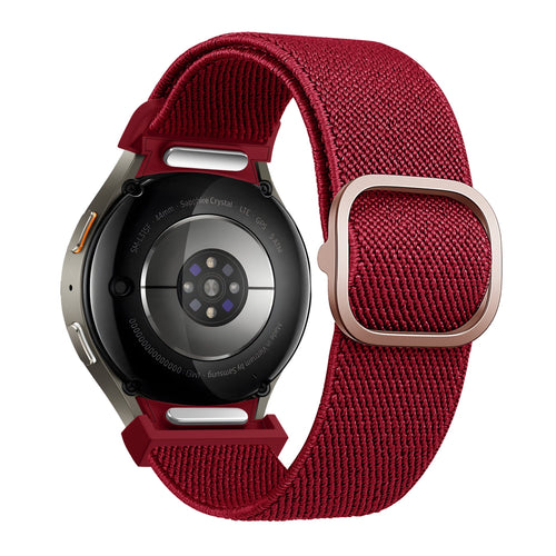 Bandz Correa elastica 'Easy Fit' Samsung Galaxy Watch 4 Classic 42mm (rojo)