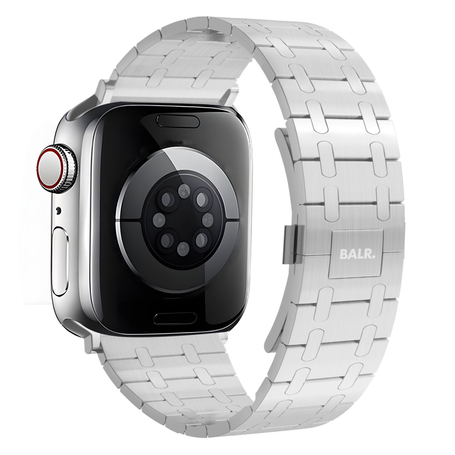 BALR Apple Watch Ultra Stainless Steel Strap (Silver)