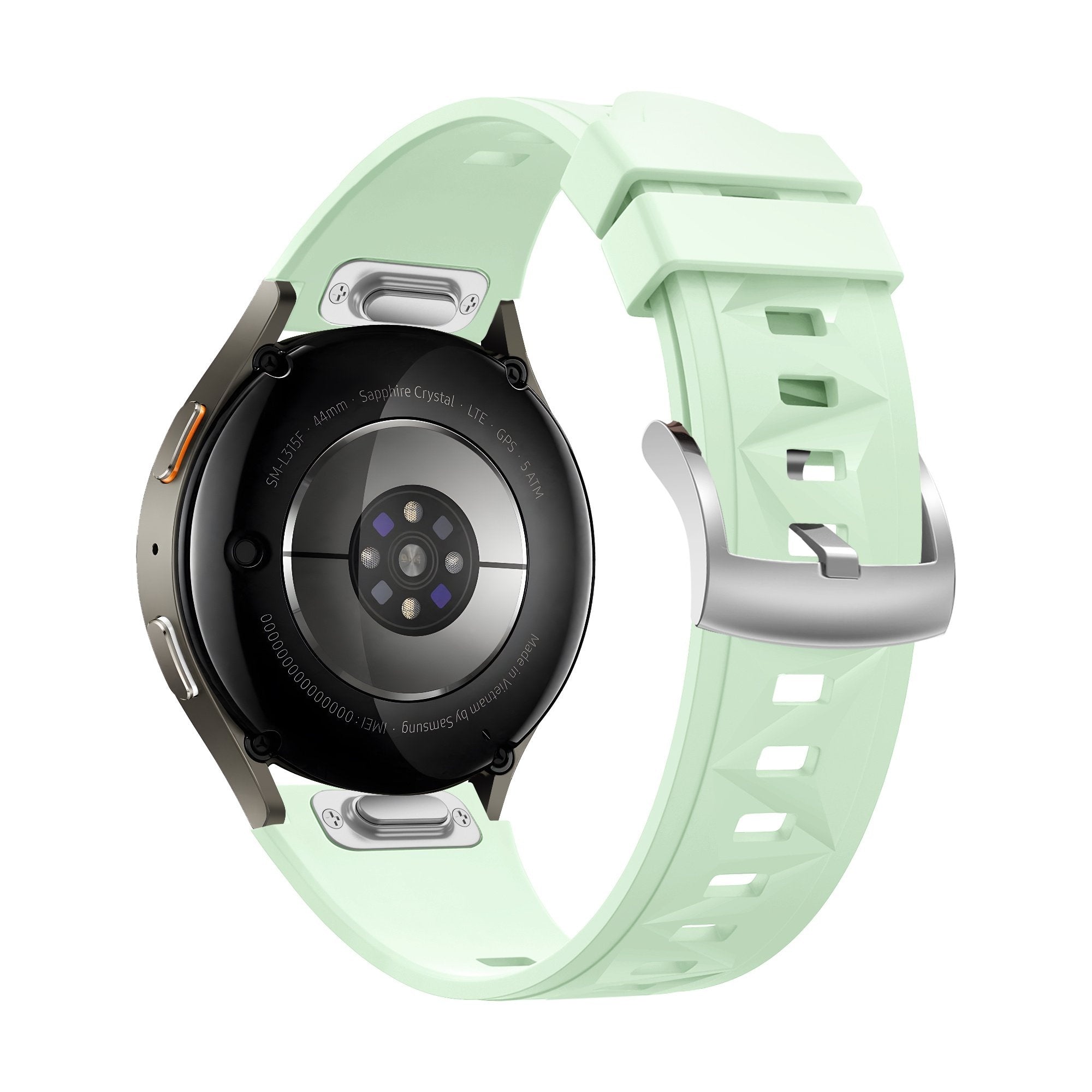 Bandz Withings ScanWatch 2 - 38mm Silikonarmband 'Easy Fit' (Hellgrün)
