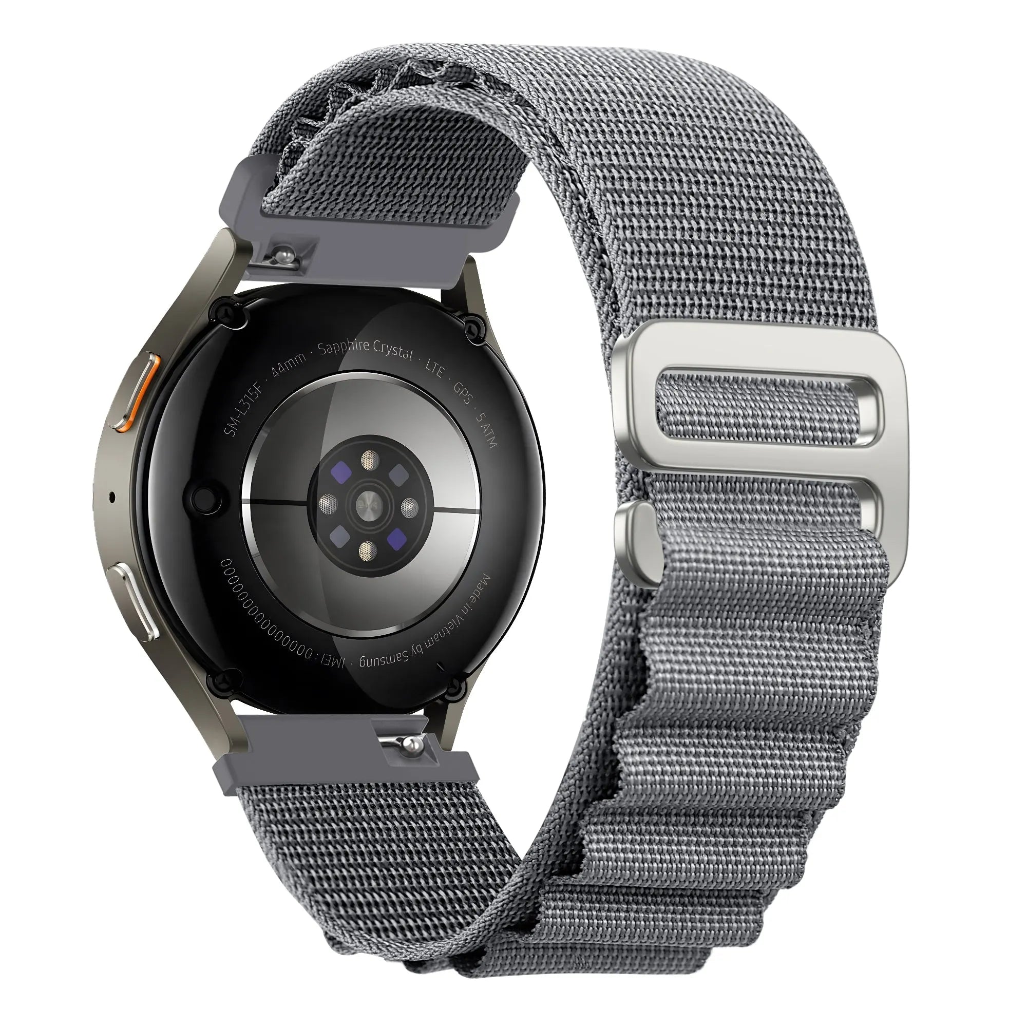Bandz Amazfit Balance 2 Alpine Nylon Strap (Grey)