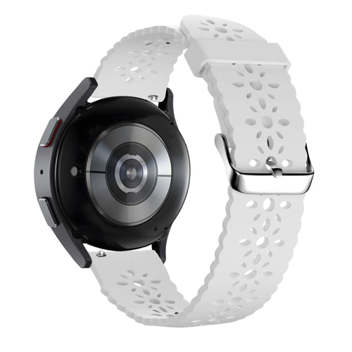 Bandz Correa silicona estampada Actyve Smartwatch 20mm (blanco)