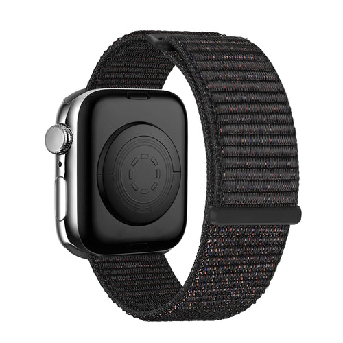 BALR. Correa de nailon Apple Watch (negra)