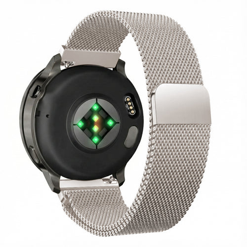 Bandz Garmin Venu 2s Milanese Loop Armband (Polarstern)